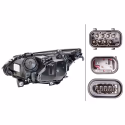 Projecteur principal HELLA 1EL160 296-001