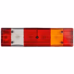 HELLA 2VD 007 500-221 Feu arrière droit P21W, R10W 24 Rouge, blanc avec ampoules avec porte-lampe - Vue supplémentaire 5