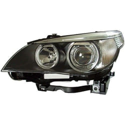 HELLA 1EL 160 291-011 Phares gauche PY21W, LED, D2S/H7, D2S, H7 Halogène, LED, Bi-Xenon 12 transparent pour circulation à droite BMW: 5 Berline