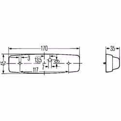 Éclairage intérieur HELLA 2JA 001 364-001 - Vue supplémentaire 4
