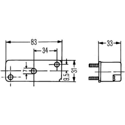 Éclairage de la plaque d'immatriculation HELLA 2KA 003 168-021