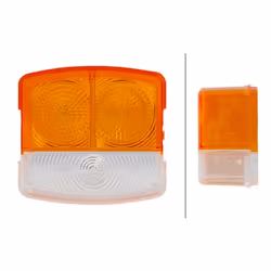 Pièce de feu clignotant HELLA 9EL134 742-021