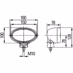 Lampe de travail HELLA 1GA 996 161-291 - Vue supplémentaire 4