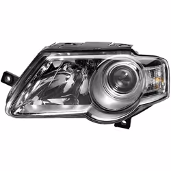 Phares; HELLA; gauche W5W, H7/H7 Halogène, DE, FF 12 pour circulation à gauche; pour VOLKSWAGEN, VW; E410224, E410225, 3C0941 ...