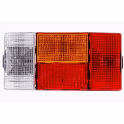 HELLA 2VP 006 040-301 Feu arrière droit rouge/jaune noir sans ampoules