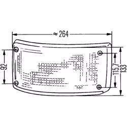 Feu clignotant HELLA 2BA 005 603-007