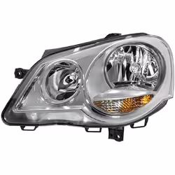 Phares; HELLA; gauche H7/H1, PY21W, W5W, H7, H1 Halogène 12 transparent pour circulation à gauche; pour VOLKSWAGEN, VW; E1197 ...