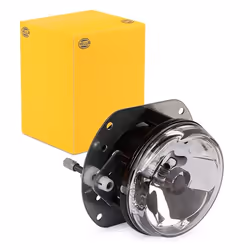 Projecteur antibrouillard; HELLA; transparent rond gauche, droit avec ampoules; E11342, 69501646, L482026900, 2308200556, A23 ...