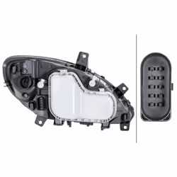 Projecteur principal HELLA 1EG 246 041-011, gauche