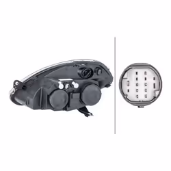 HELLA 1EB 270 521-241 Phares droit H7/H3, PY21W, W5W, H7, H3 12 transparent pour circulation à droite LANCIA: Ypsilon II