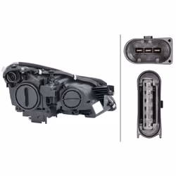 Projecteur principal HELLA 1EL 008 821-011, gauche