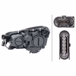 Projecteur principal HELLA 1EL 008 821-021, droite