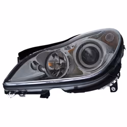 Phares; HELLA; gauche D2S/H7, PY21W, W5W, D2S, H7 Halogène, Bi-Xenon 12 transparent pour circulation à droite; pour MERCEDES- ...