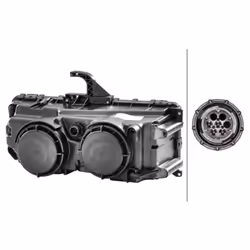 Projecteur principal HELLA 1DB 247 011-011 - Vue supplémentaire 2