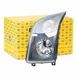 Phares; HELLA; gauche W5W, PY21W, H7/H7 FF, Halogène 12 pour circulation à droite; pour VOLKSWAGEN, VW; E12100, 2E1941015