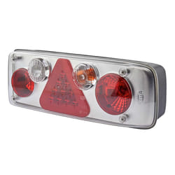 HELLA 2VP 340 942-001 Feu arrière droit limpide noir pour remorques, avec ampoules
