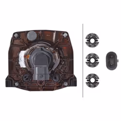 Projecteur principal HELLA 1BL 009 999-041