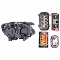 Projecteur principal HELLA 1EL 009 043-411, gauche