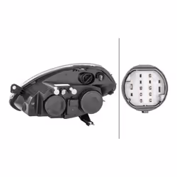 Phares; HELLA; droit W5W, PY21W, H7/H3, H7, H3 12 transparent pour circulation à droite; pour LANCIA; E410161, 51786653