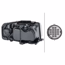 Projecteur principal HELLA 1EF 354 025-091, gauche - Vue supplémentaire 2