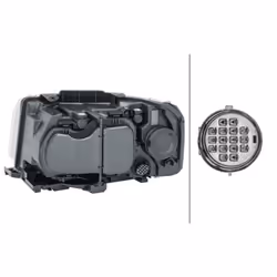 Projecteur principal HELLA 1EF 354 025-101, droite