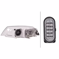 Projecteur principal HELLA 1EL 354 027-021, droite - Vue supplémentaire 4
