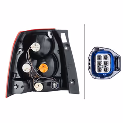 Feu arrière HELLA 2SK 354 035-021 - Vue supplémentaire 4