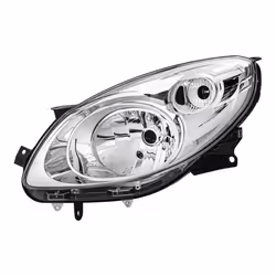 Phares; HELLA; gauche H4, W5W, PY21W FF 12 pour circulation à droite; pour RENAULT; E12340, E12341, 260609027R, 7701063997, 8 ...