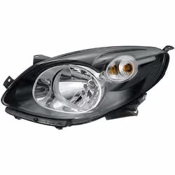 Phares; HELLA; gauche H4, W5W, PY21W FF 12 pour circulation à droite; pour RENAULT; E12340, E12341, 260607587R, 7701064000, 8 ...