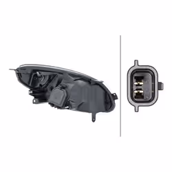 HELLA 1L7 271 510-371 Phares gauche H4, W5W, PY21W FF 12 pour circulation à gauche RENAULT: TWINGO 2