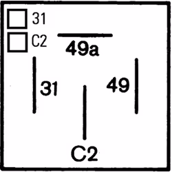 Centrale clignotante HELLA 4DM003 360-021