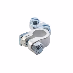 Cosse de batterie; HELLA; Forme B, pour pôle négatif Laiton gris; 4191565A, X830020011, 70000149, 01100564, 5721233