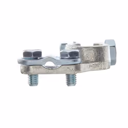 HELLA 8KX 091 452-031 Cosse de batterie Forme D, pour pôle négatif Laiton gris - Vue supplémentaire 4