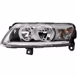 Phares; HELLA; gauche H7, PY21W, H15, W5W Halogène 12 transparent pour circulation à gauche; pour AUDI; 4F0941003BK, 4F094100 ...