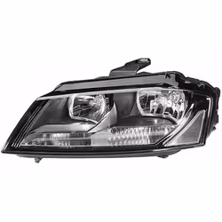 Phares; HELLA; gauche PSY24W, PS19W, W5W, H7/H7 Halogène, FF 12 pour circulation à gauche; pour AUDI; 8P0941003AK, 8P0941003B ...