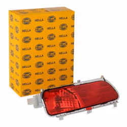 Feu antibrouillard arrière; HELLA; Technologie d'illumination gauche avec ampoule; pour CITROËN; 6350AA, 6350HS, E12088