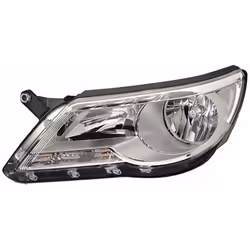 Phares; HELLA; gauche PY21W, W5W, H7/H7 FF, Halogène 12 pour circulation à gauche; pour VOLKSWAGEN, VW; E12393, E12394, 5N294 ...