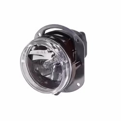Projecteur antibrouillard; HELLA; transparent rond droit, gauche avec ampoule avec cadre porteur; E12681, 36251026007