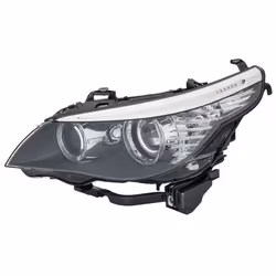 Phares; HELLA; gauche H8, PY21W, D1S Bi-Xenon 12 transparent pour circulation à gauche; pour BMW; 63127177753, 7177753, 71777 ...