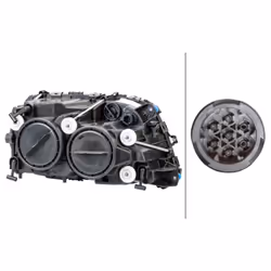 Projecteur principal HELLA 1EH 009 513-011 - Vue supplémentaire 4