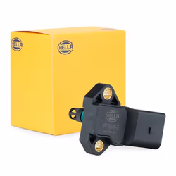 Capteur, pression de suralimentation; HELLA; pour VOLKSWAGEN, AUDI, SEAT, SKODA, VW; 038906051C, 1J0145770L, 7L6145795AB, 7L6 ...