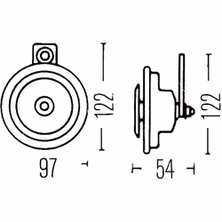 Klaxon HELLA 3AL 002 952-811