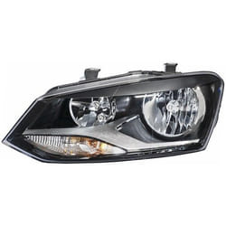 HELLA 1LE 247 051-041 Phares droit PY21W, H7/H7, W5W Halogène 12 pour circulation à gauche VOLKSWAGEN: Polo V 3/5 portes
