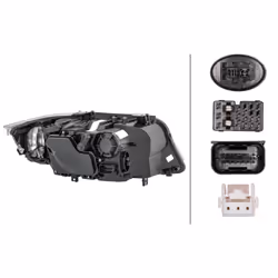 Projecteur principal HELLA 1ZS354 692-011