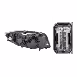 HELLA 1E3 354 697-011 Phares gauche H7/H7, PY21W, W5W Halogène 12 pour circulation à droite BMW: 3 Berline, 3 Touring