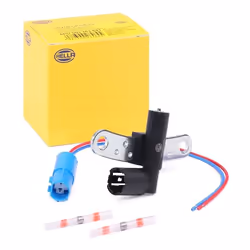 Capteur d'impulsions; HELLA; 2 inductif avec documentation technique, avec adaptateur spécifique au véhicule; pour RENAULT, D ...