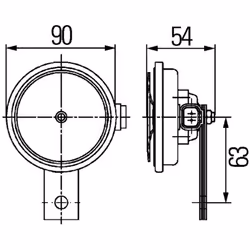 Klaxon HELLA 3AL 922 200-761