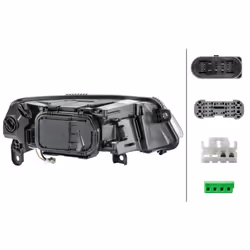 Projecteur principal HELLA 1ZS009 925-411
