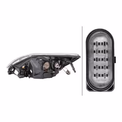 HELLA 1EE 354 257-041 Phares droit H7/H1, PY21W, W5W, H7, H1 12 pour circulation à droite FORD: Focus 2, Focus 2 Kombi, FOCUS 2 Cabriolet