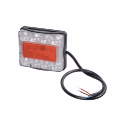 Caractéristiques : Feu arrière, feu stop et clignotants avec réflecteur 12V Domaine d'application : Montage Informations tech ...